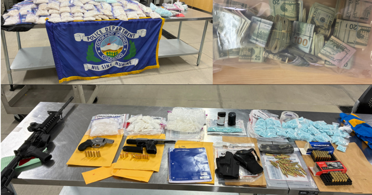 Nearly 200 pounds of meth, thousands of fentanyl pills seized following El Paso County narcotics investigation