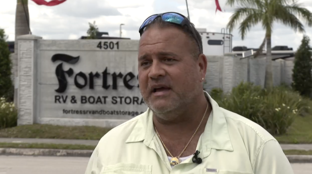 David Caponas boat stolen from Fortress RV and Boat Storage in Fort Pierce 03132024