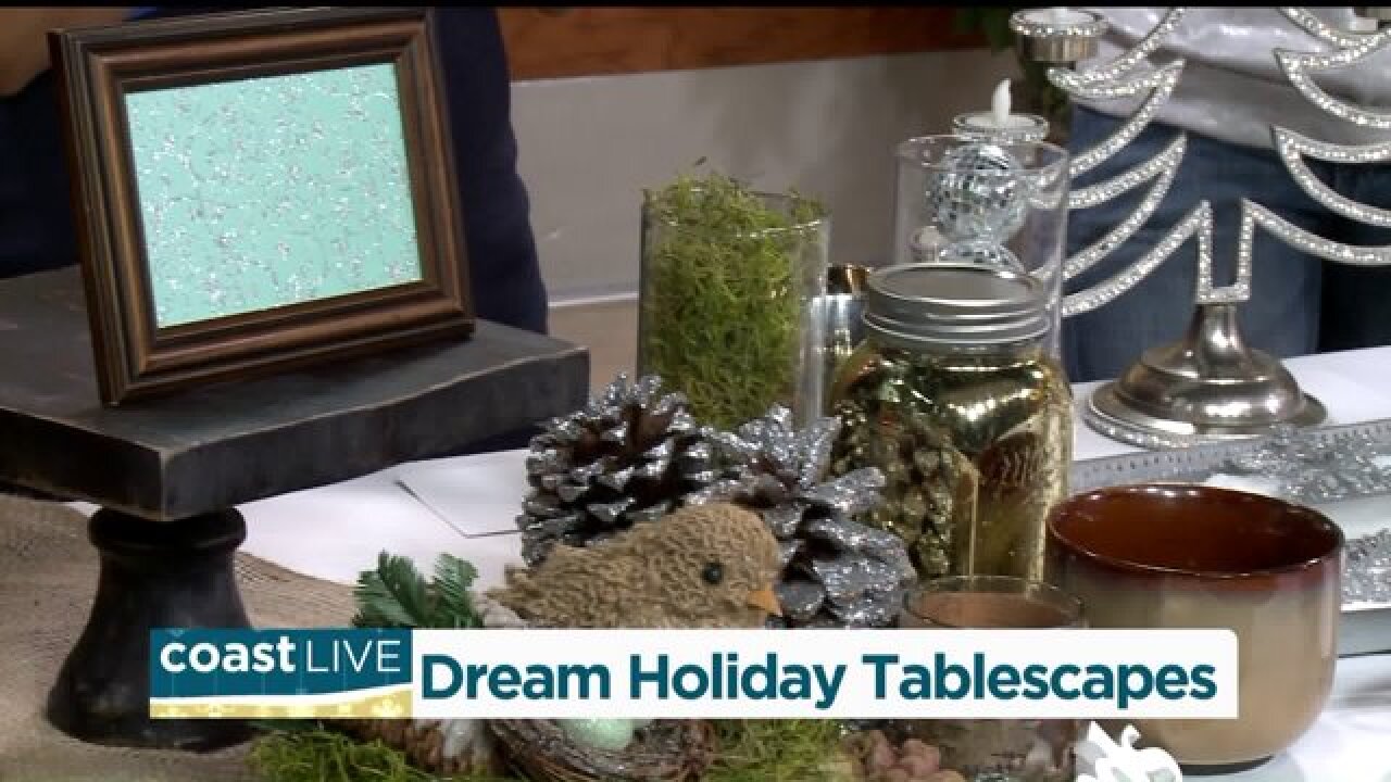 A designer’s take on a sparkling “tablescape” on Coast Live
