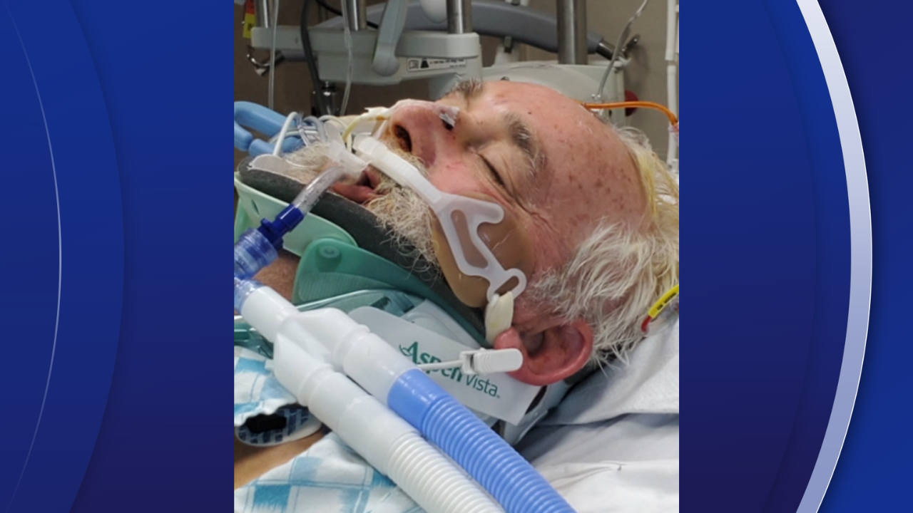 Michael Keen on life support before his death