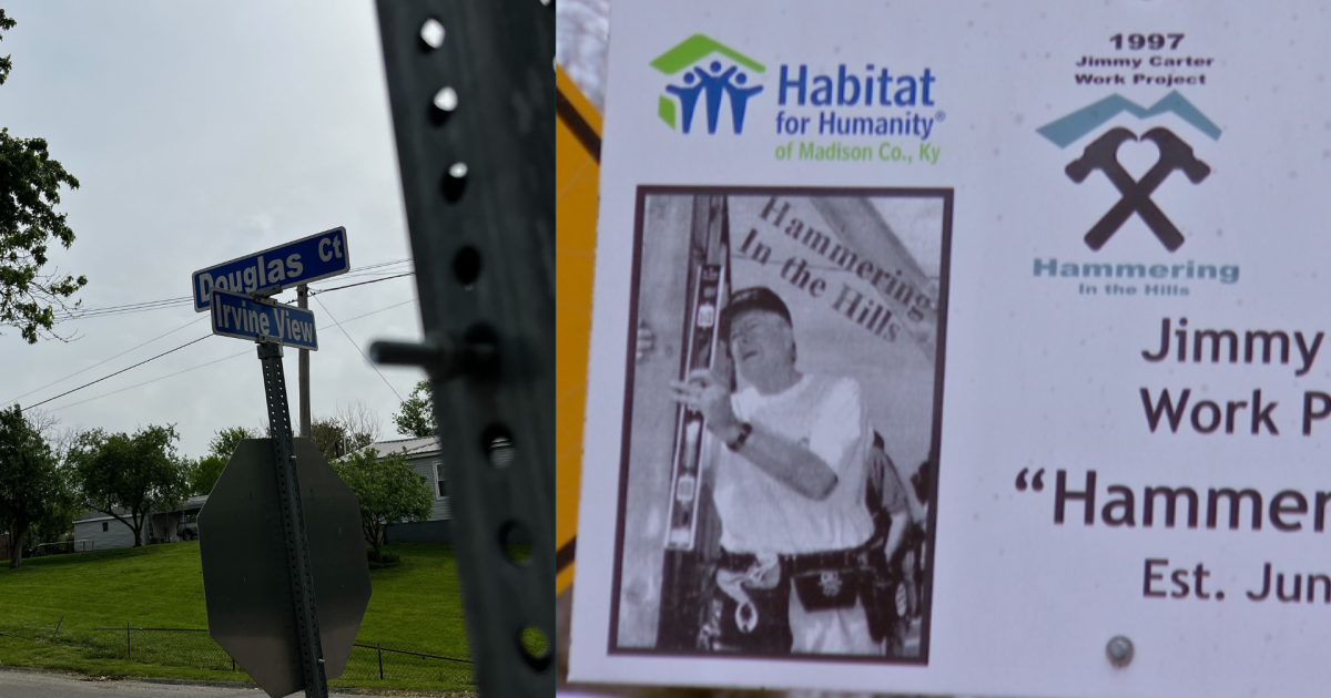 Neighbors upset after Jimmy Carter Habitat for Humanity sign goes missing - Vimarsana News