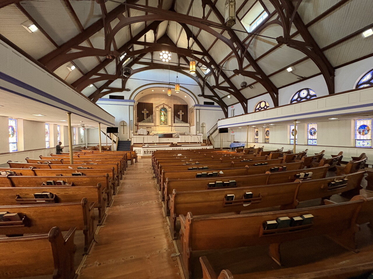 St. John's AME Norfolk interior