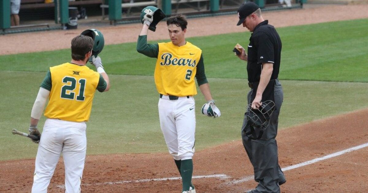 Baylor Baseball’s Loftin Named Big 12 of the Week