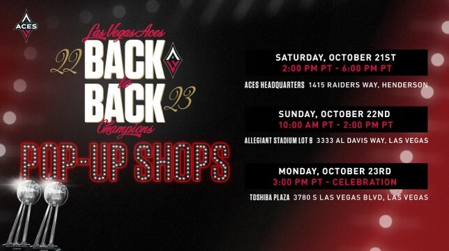 Aces championship merch