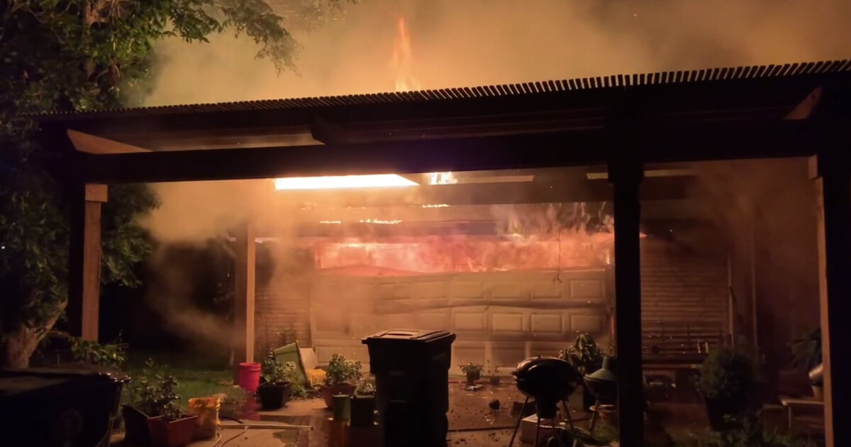 Garage fire damages southside home Sunday; no injuries reported - Vimarsana News