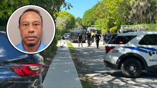 Tiger Woods DUI arrest rollover crash