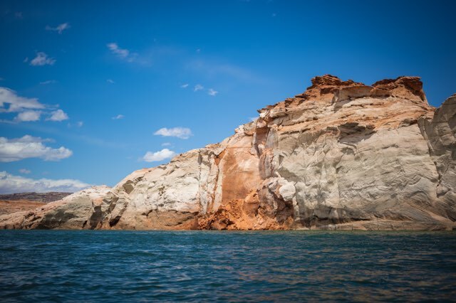 Lake Powell Rock Slide2