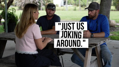 "Just us Joking Around." 