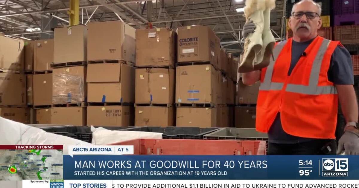 Goodwill employee celebrates 42 years on the job, company's 75 years in ...