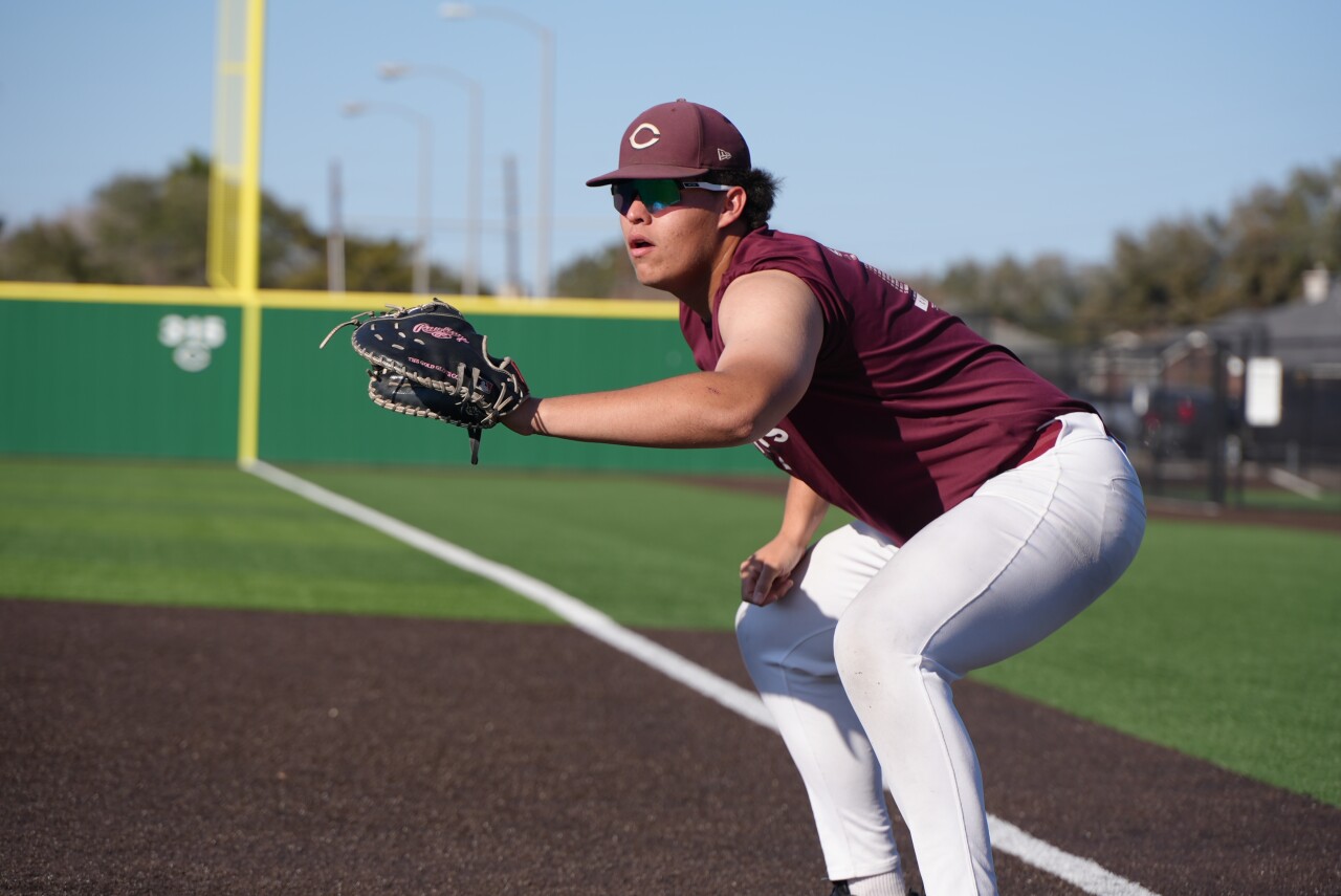 Calallen baseball senior Blake Quinn