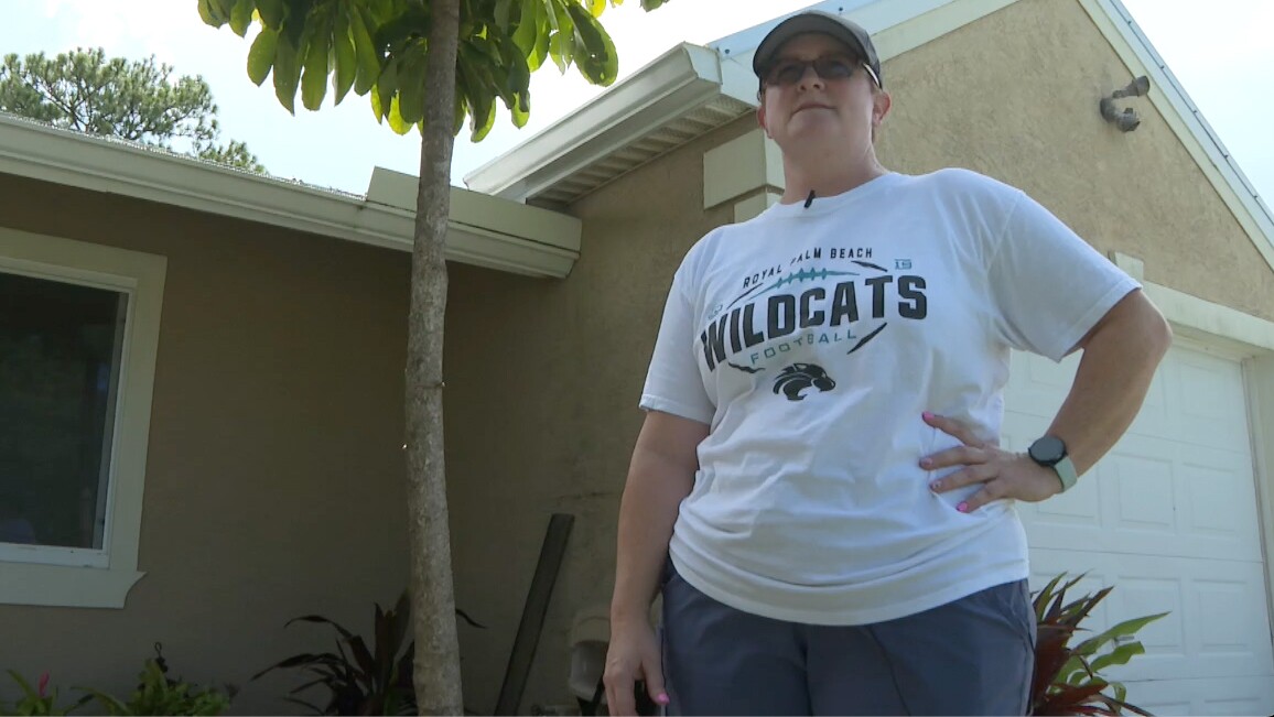 Angelique Nelson discusses the issues she has had with the Property Assessed Clean Energy program since she got a new roof put on her home.