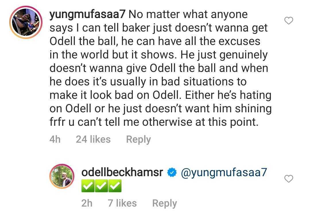 Odell Beckham Sr comments