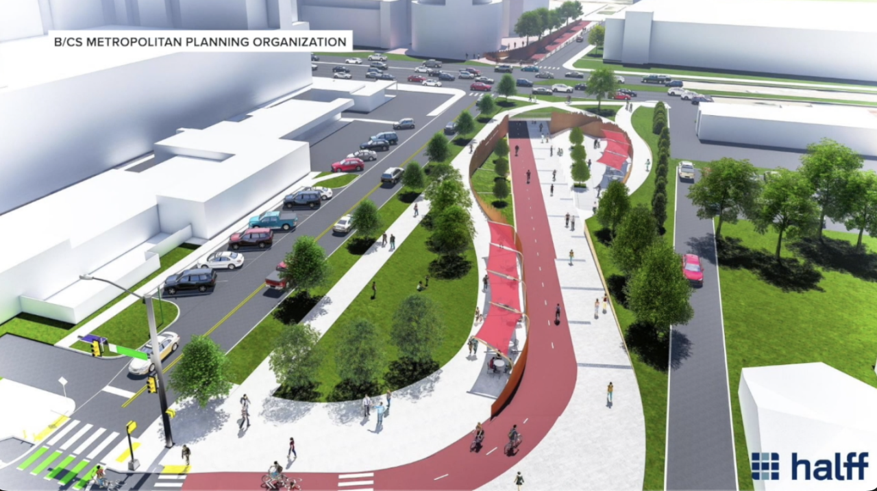 Concepts aim to make University Drive safer for TAMU community