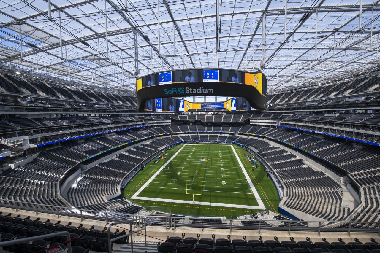 SoFi Stadium, new home of Los Angeles Rams