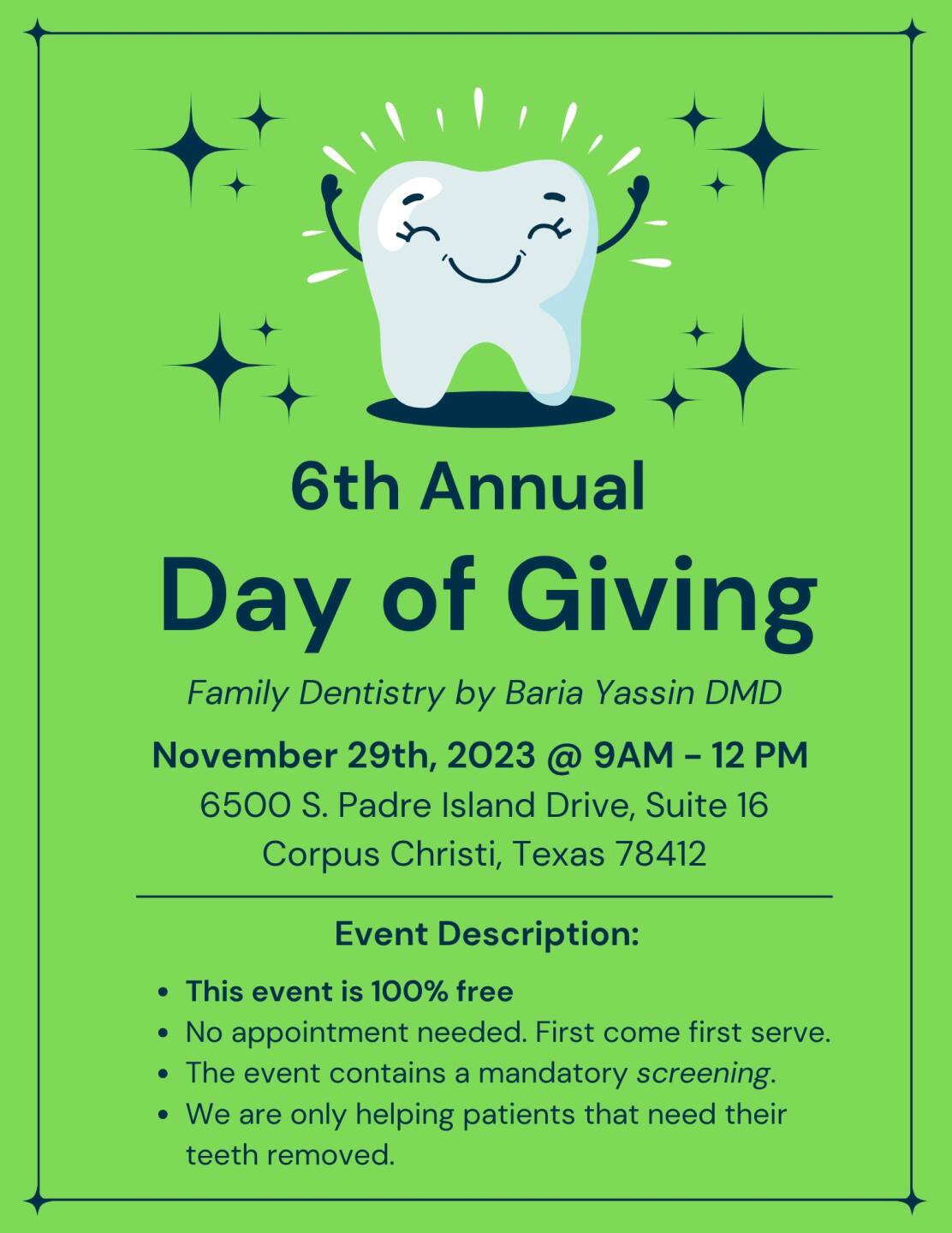6th Annual Day of Giving