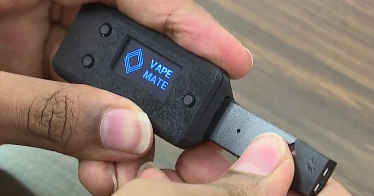 Las Vegas students create anti-vaping device Las Vegas students create anti-vaping device