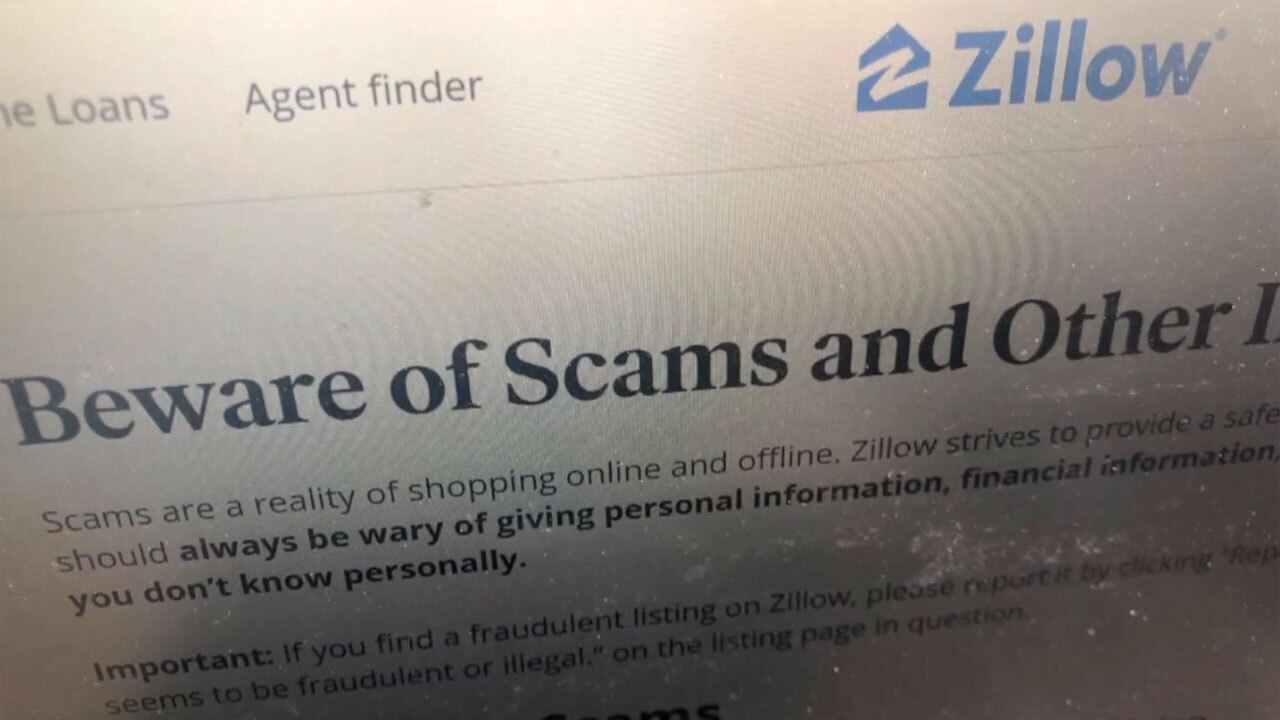 Zillow scam warning