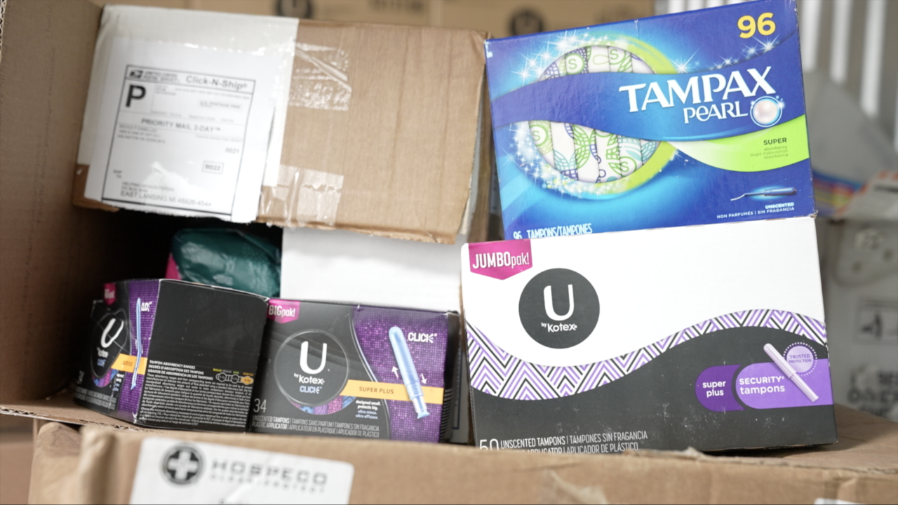 Feminine hygiene products