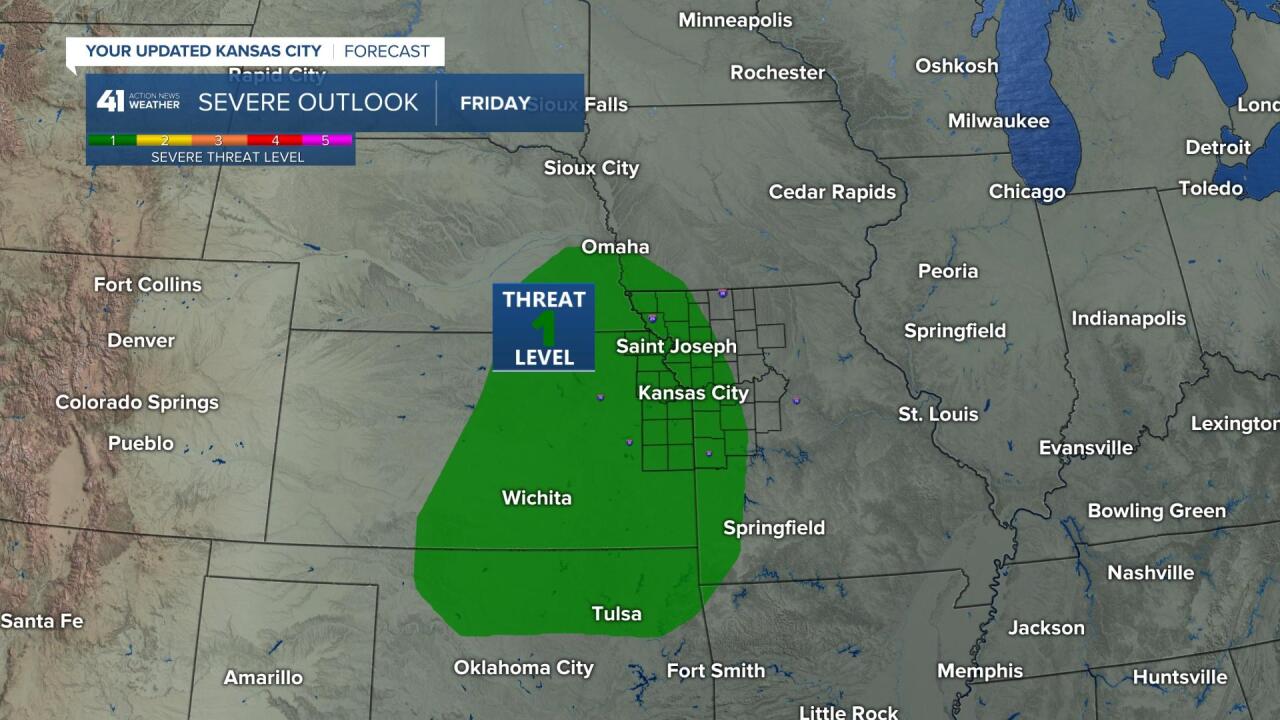 Severe Weather Risk Friday