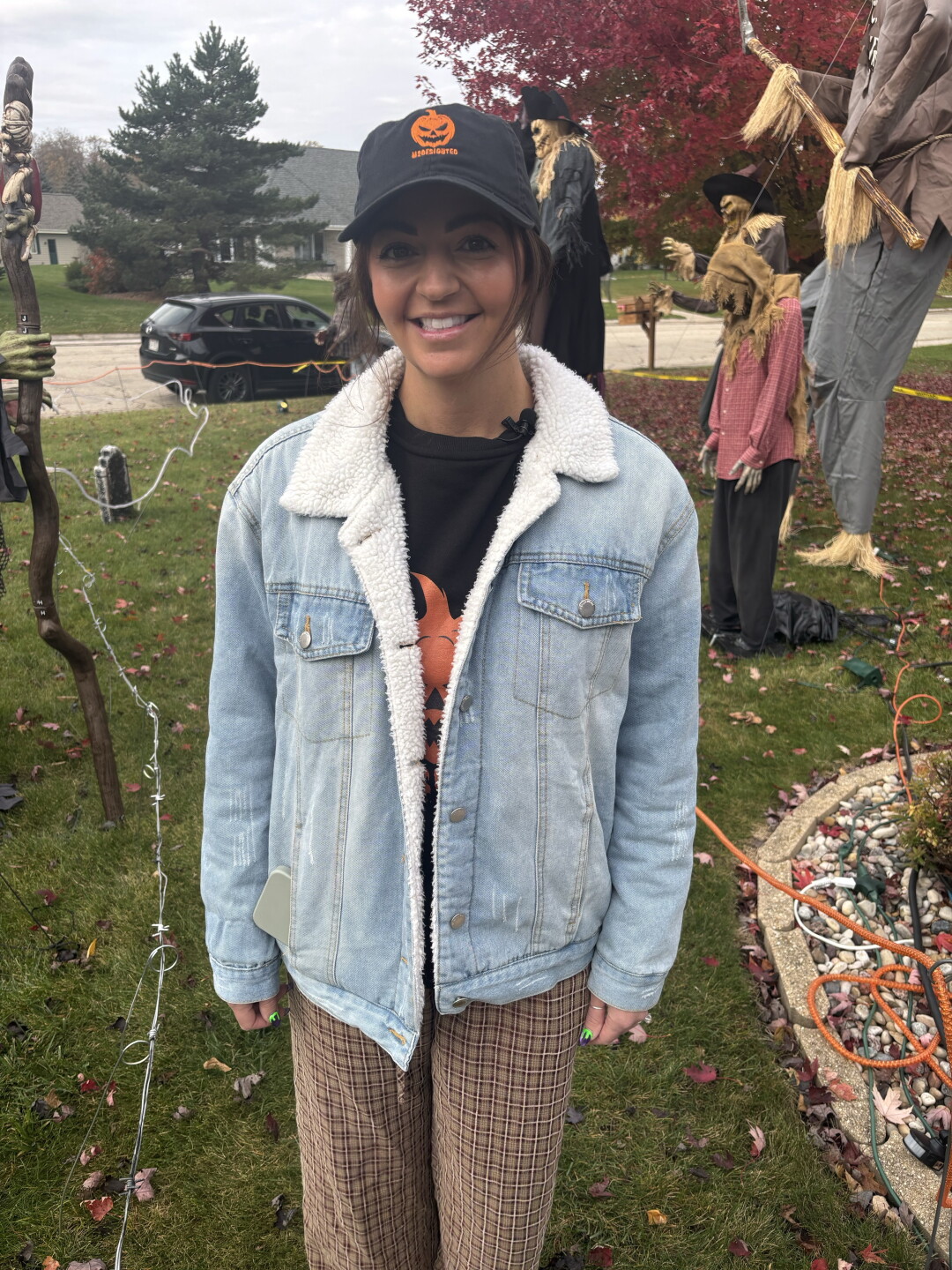 Meagan Gibson's father runs Maritato Home Haunt in Germantown