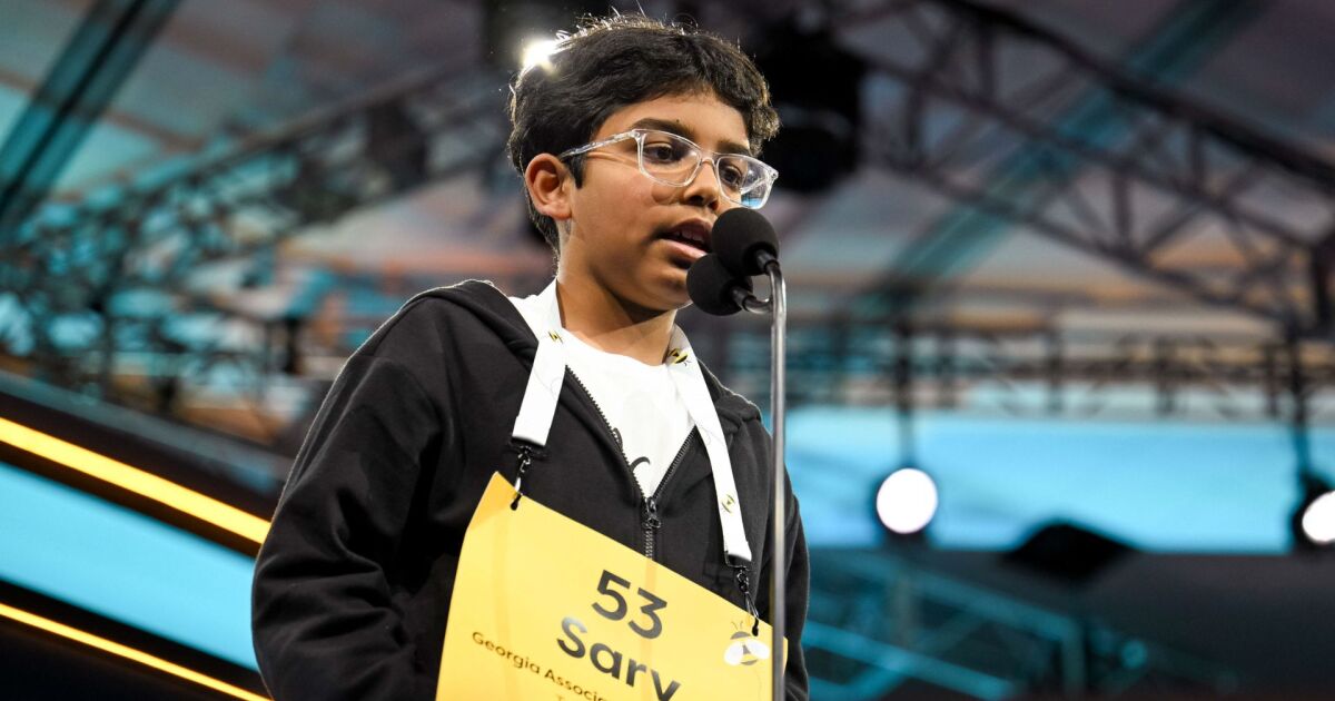Georgia sixth grader has high hopes in return to Scripps National Spelling Bee
