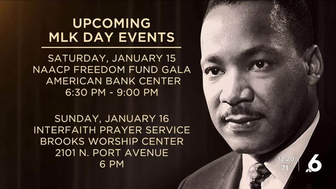 Martin Luther King Day activities set