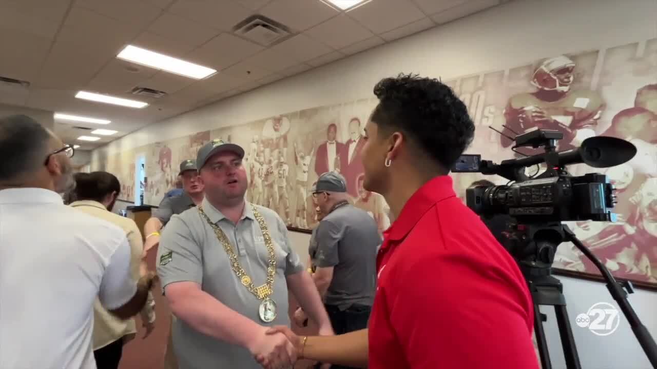 FSU football Lord Mayor of Dublin for visit ahead of 2024