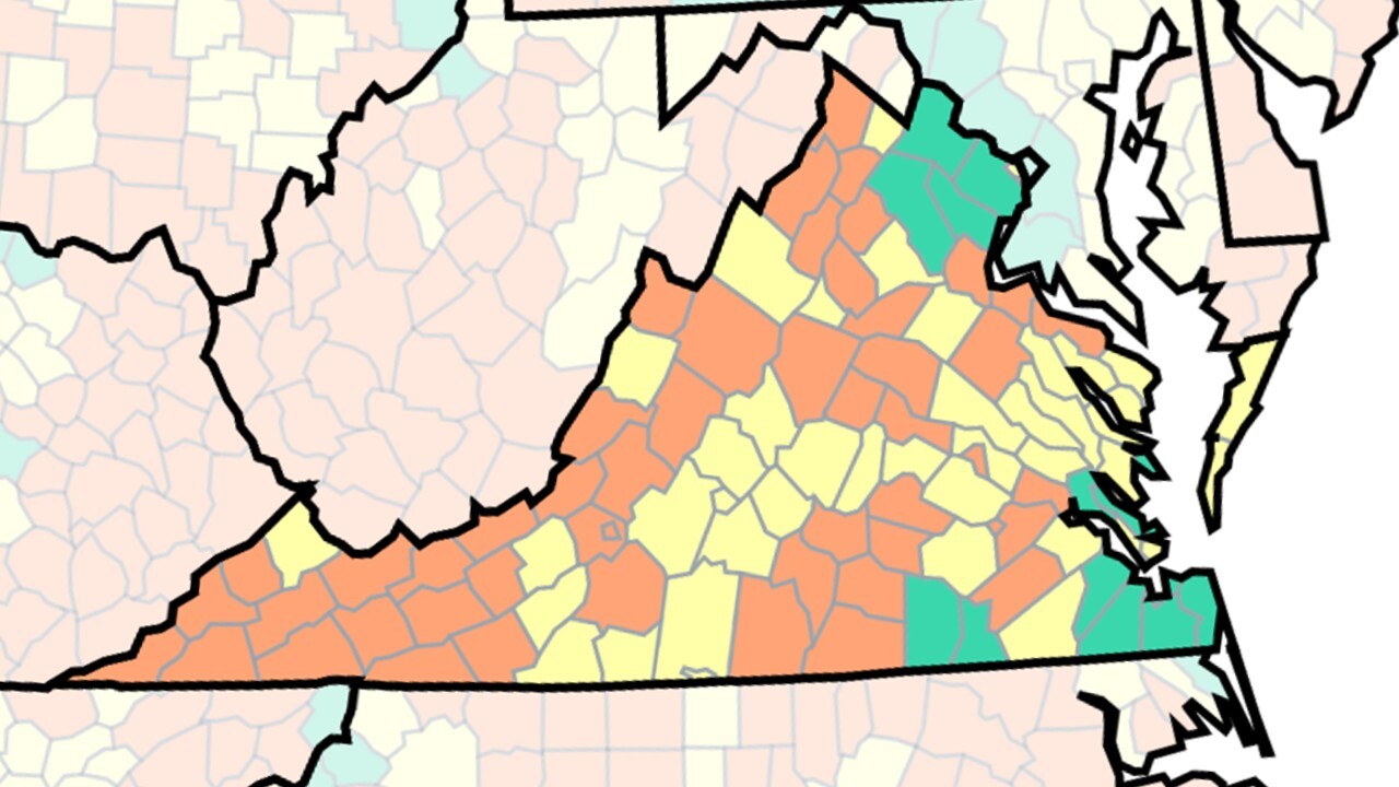 COVID-19 Community Levels calculated on Aug. 18, 2022.