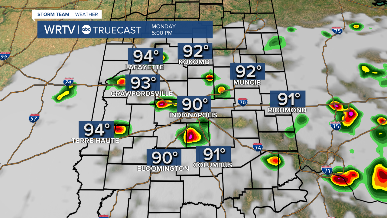 Latest HRRR - Precip Clouds and NDFD Temp.png