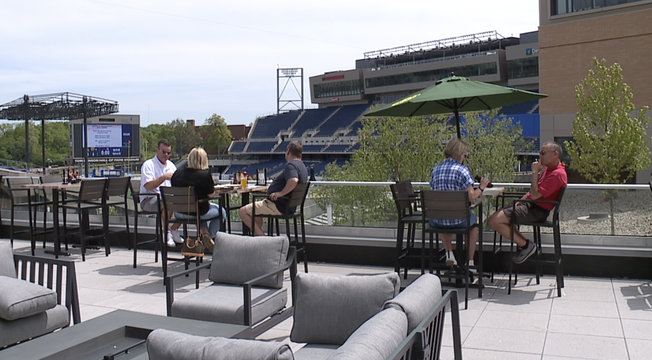Brew Kettle HOF Village patio