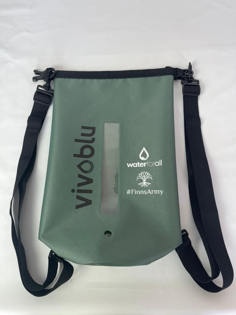 Vivoblu water filter backpack