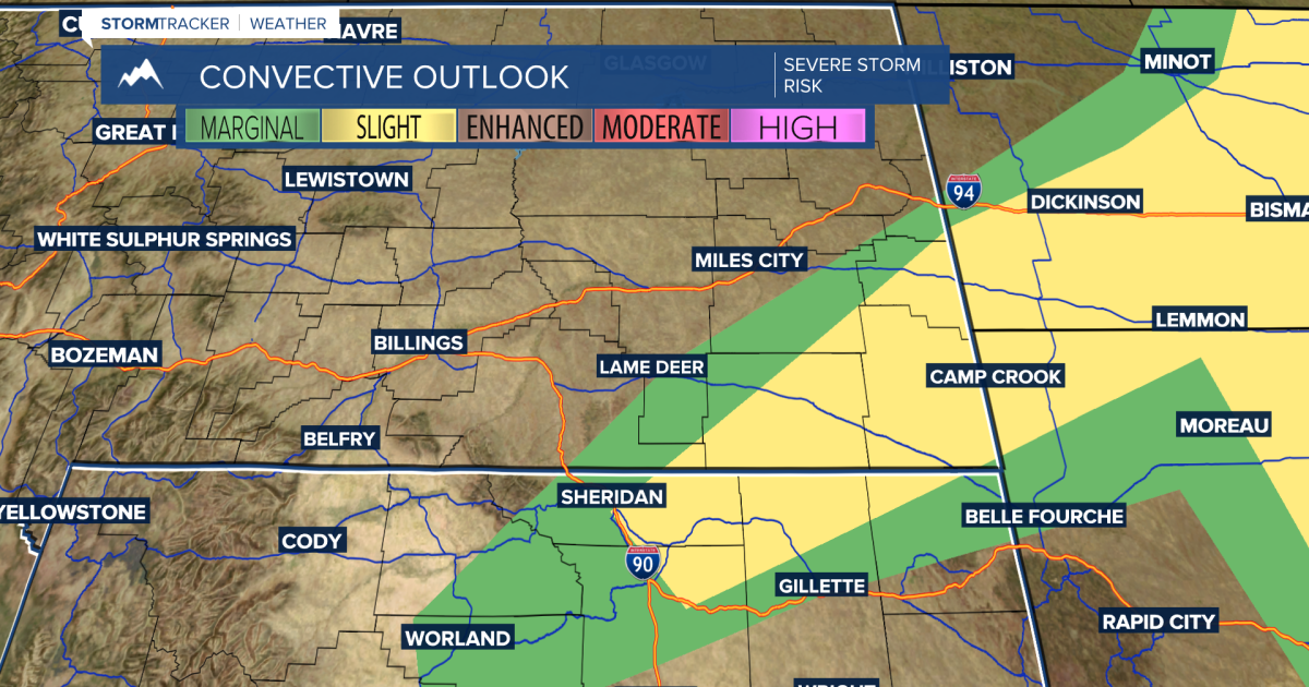 Q2 Billings Area Weather: Showers and thunderstorms remain in the ...