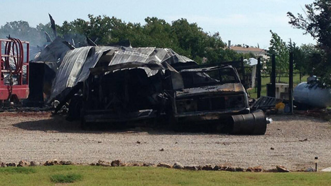 PHOTOS: Damage following Oklahoma earthquake