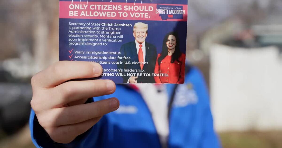 Montana Secretary of State rolls out new election security program