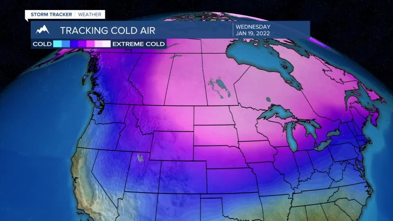 Templado y nublado para el lunes con nieve avanzando hacia el martes Templado y nublado para el lunes con nieve avanzando hacia el martes