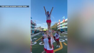 The King's Academy Cheer Team