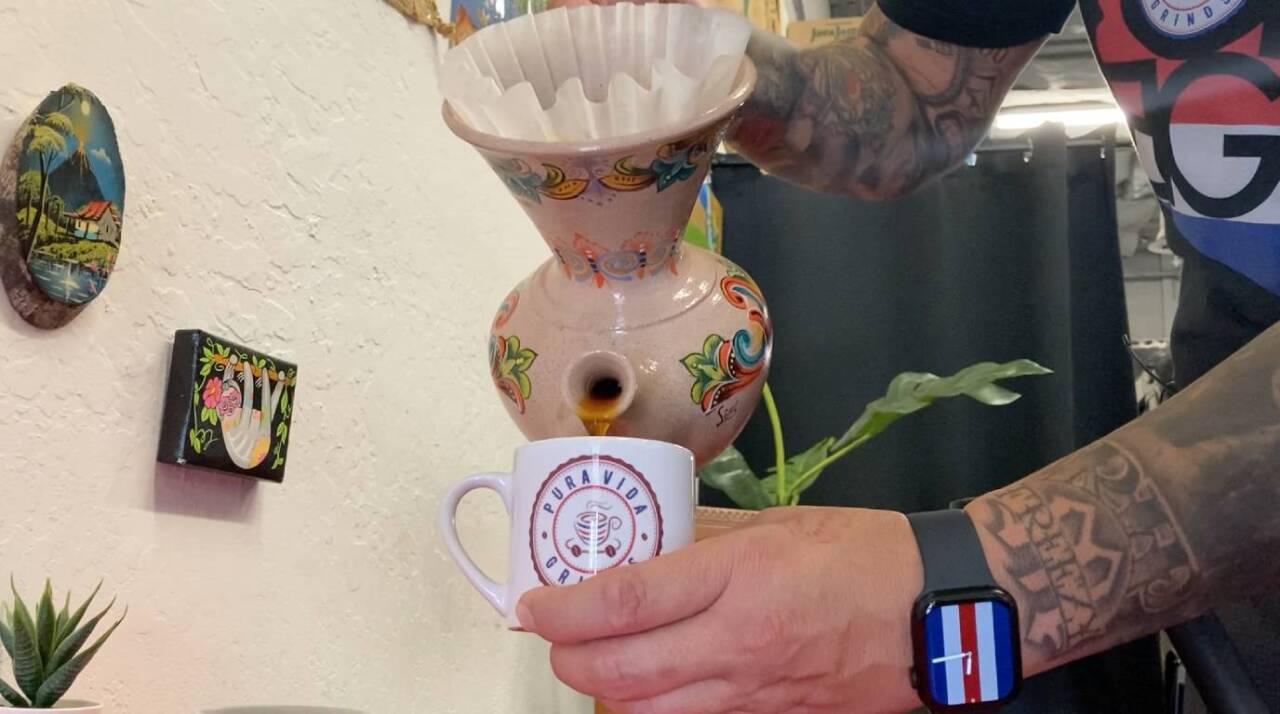 The East Valley family brings more than just coffee from Costa Rica. “We bring in souvenirs like the Vandola… this is something unique, and these are hand made it takes about 30 days to make and it’s for a pour over coffee and it’s something super delicious and unique,” said Lobo to ABC15 Arizona.