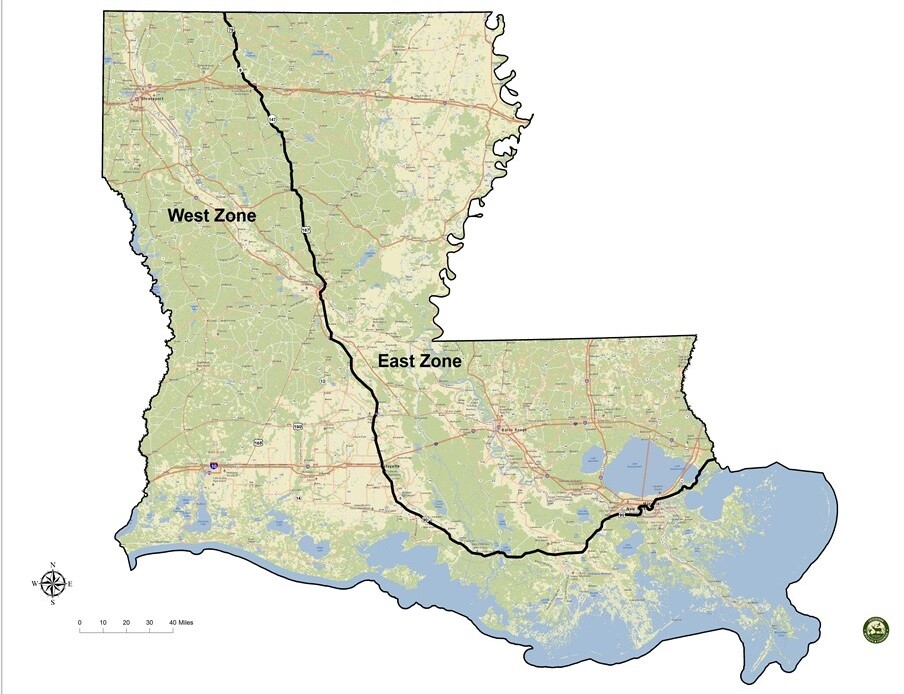 New waterfowl zones for the 202125 waterfowl hunting seasons
