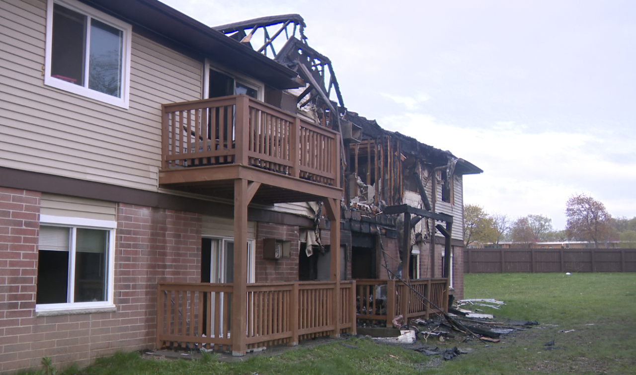 Brianna McCullough is recovering from three spinal fractures after jumping from a second-story window with her three children to escape a fast-moving apartment fire near 107th and Fond du Lac.