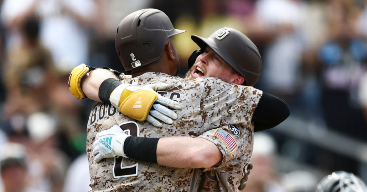 Cronenworth homers twice, Padres beat Marlins 7-3 to lower wild-card magic number to 2