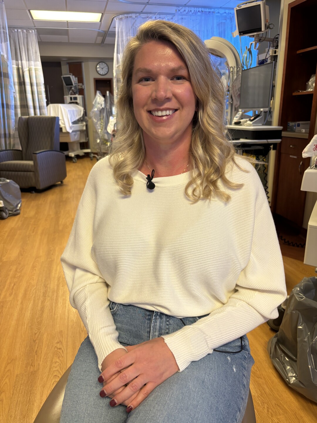 Adela Sumic donated breast milk to the new depot at Froedert West Bend Hospital