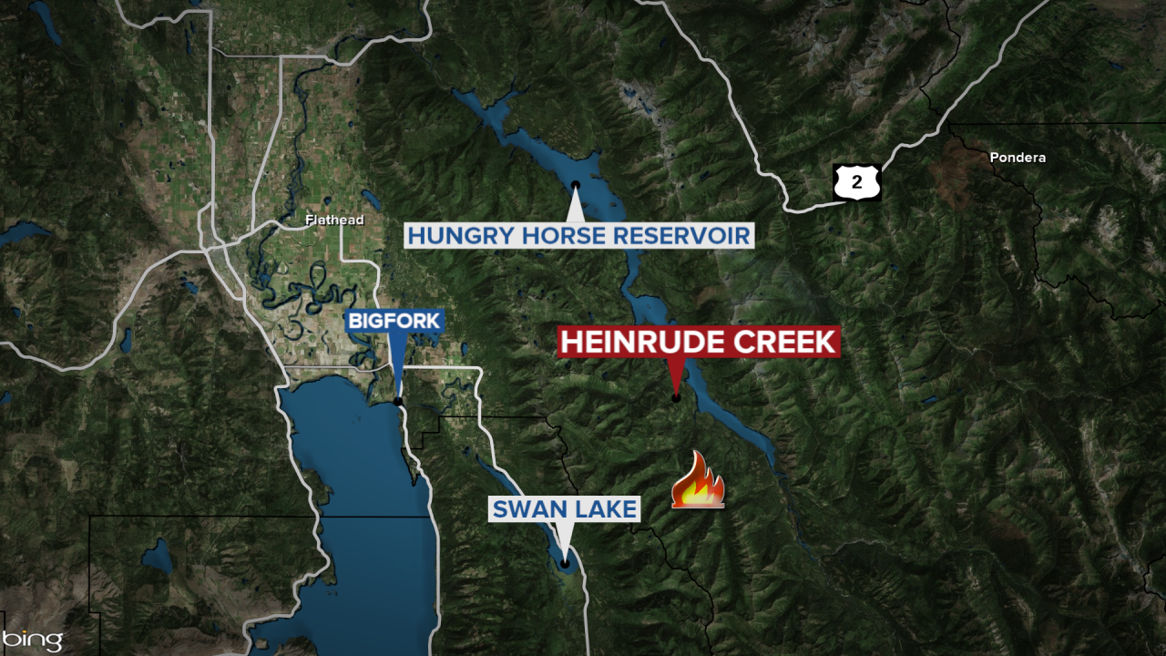 Tin Soldier Complex Fires Map