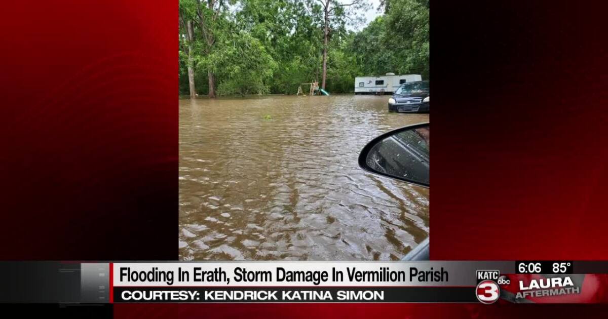 WATCH Storm damage across Acadiana