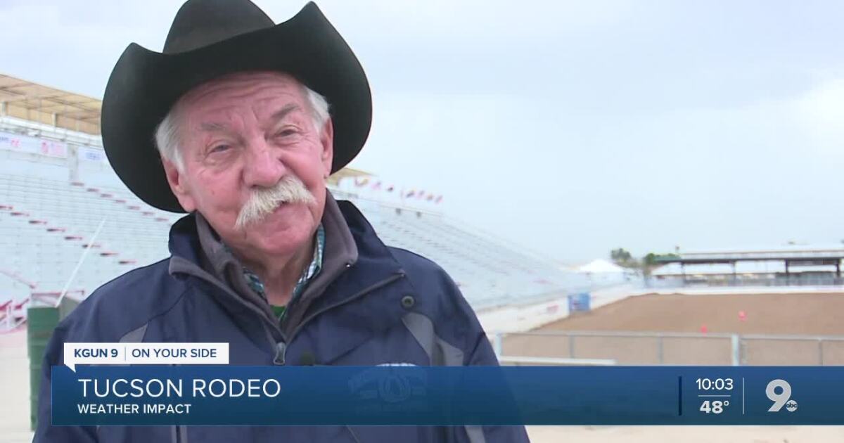 Cowboys and weather, what effect rain could have on Tucson Rodeo