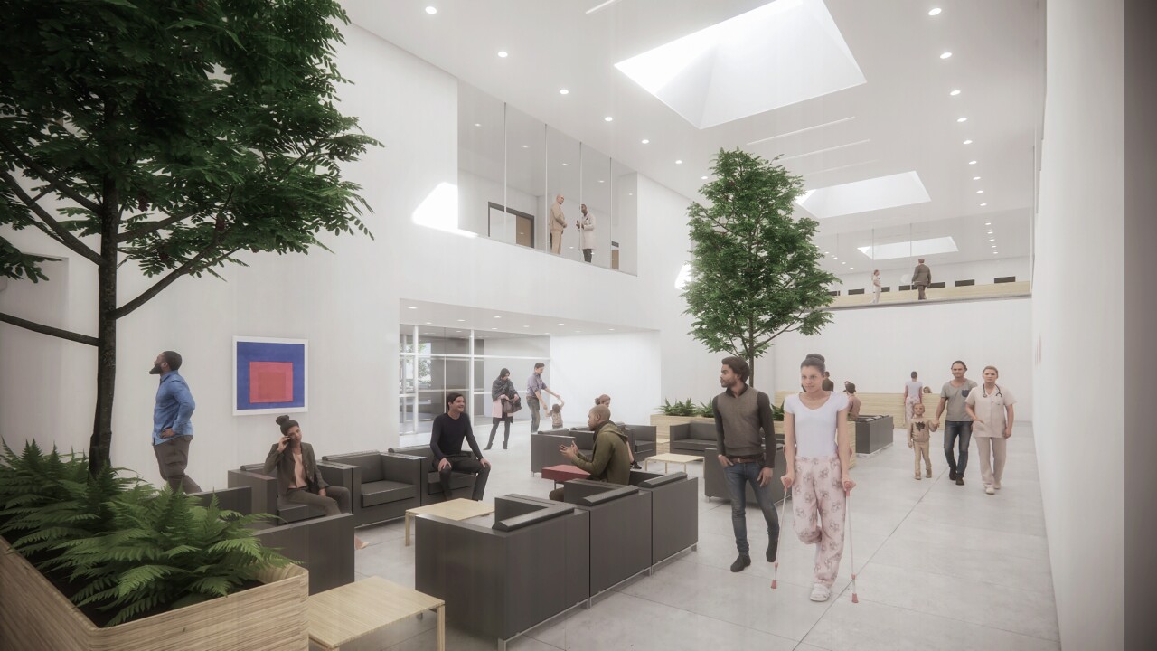 Cleveland Clinic Mentor Hospital rendering