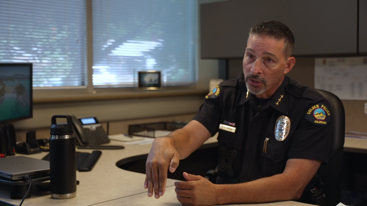 Golden Police Chief Joe Harvey