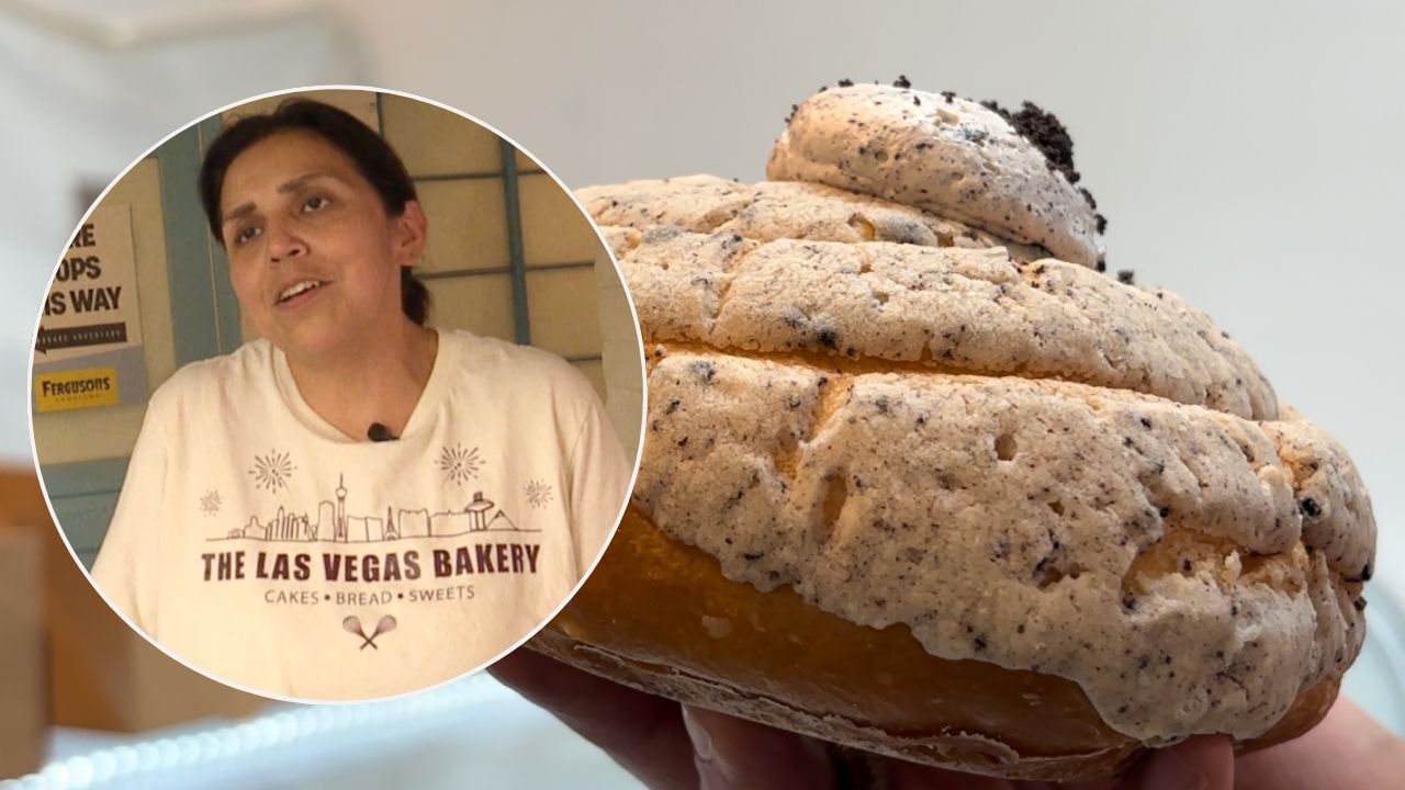 Conchas at The Las Vegas Bakery
