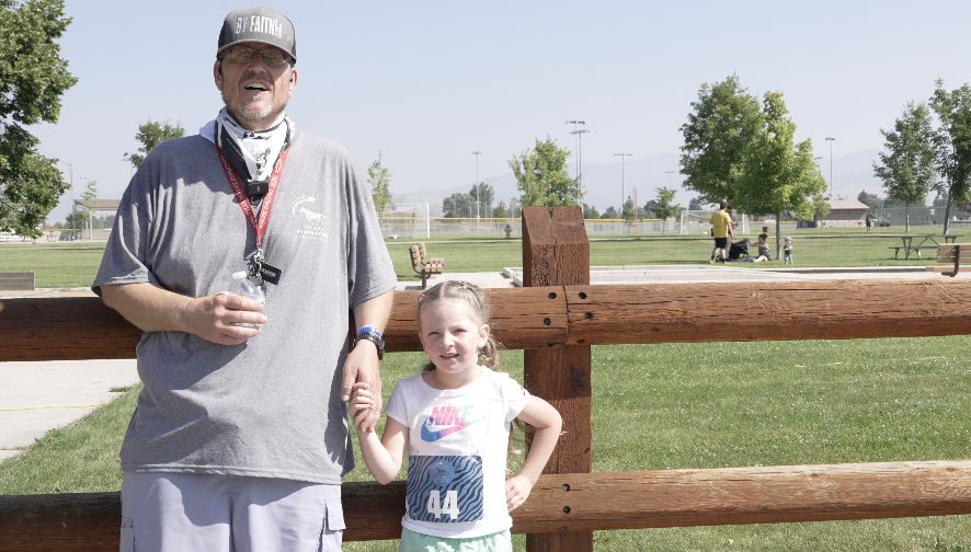 Run for Rare, race participant Josh Turner