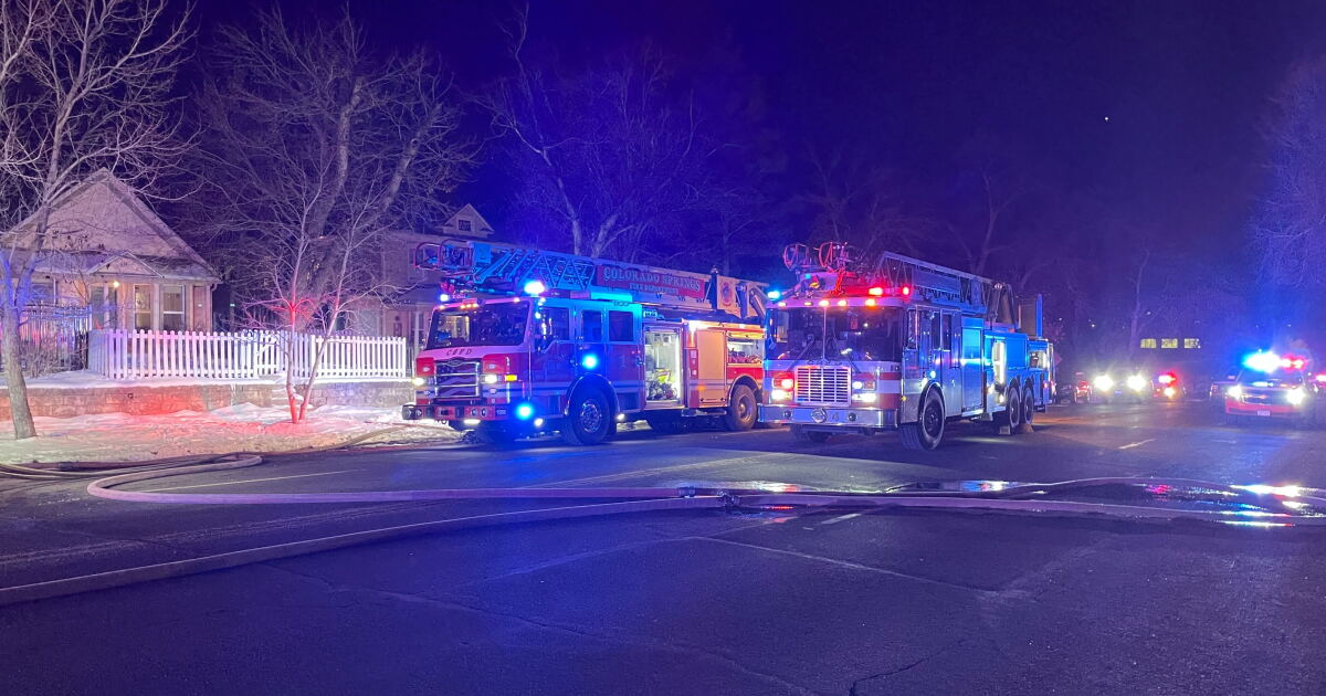 One person dead after medical call in the area of structure fire Monday