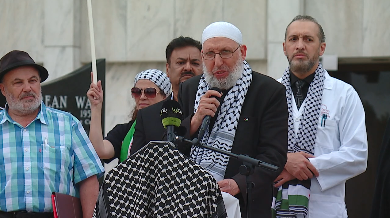 Imam Steve Mustapha Elturk, a founding member of the American Human Rights Council